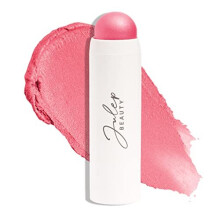 Julep Skip The Brush Cream till Powder Blush Stick - Peony Pink - Blandbar och Byggbar Färg