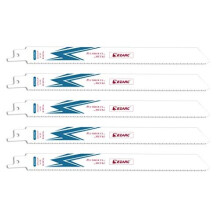 Reciprocating Saw Blade BiMetal Cobalt Sabre Saw Blades for Metal Cutting 225mm 14TPI R922PM 5Pack