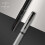 Parker IM Rollerball Pen Brushed Metal Fine Point Black Ink Gift Box 6