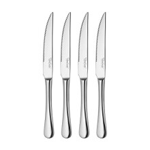 Radford Bright Cutlery Steak Knife Set of 4 Made from Stainless Steel Dishwasher Safe