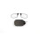 Reading Glasses 200 Black Frames With Keychain Case Compact Foldable Rectangular Glasses Clipon Nose 200 Strength With FlexFit Technology 3