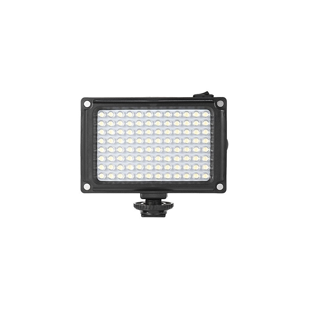 LED Panel Light Camera Light Andoer 96 LED Camera Light with 5500K 3200K Filter CRI85 Dimmable Camera Fill Light for Cameras Camcorder