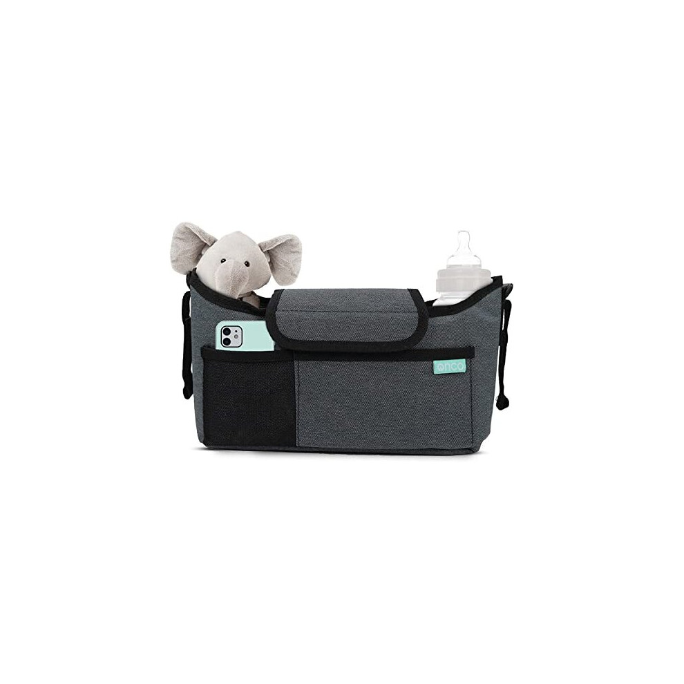 Buggy Bag Buggy Organiser With Cup Holder Pram Organiser Bag With Phone Pocket Musthave Pram Accessories Universal Stroller Bag For All Types Of Onco