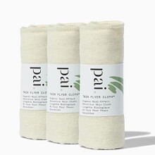 Pai Skincare - Chiffon de Visage Bio à Double Effet | Naturel, Vegan, Peau Sensible (3 pièces)