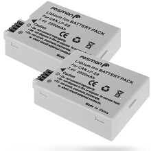 2 Pack Premium Canon LPE8 74V 2000 mAh Extended Life Replacement Battery Pack Compatible with Canon EOS 700D 550D 600D 650D Rebel T2i T3i T4i T5i Kiss
