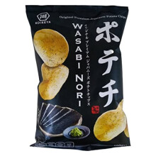 Potechi Japanese Potato Chips Wasabi Nori 100g