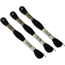 3 x DMC ThreadsSkeins Mouline Stranded Cotton Cross Stitch 8 Metres Number 310