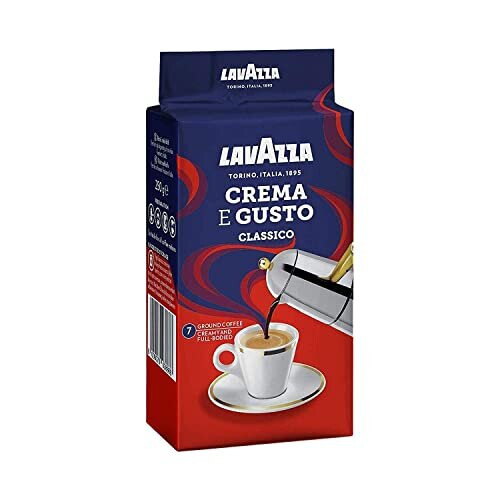 Lavazza Crema e Gusto Ground Coffee 250g Pack of 10 1
