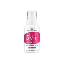 essence instant matt makeup setting spray