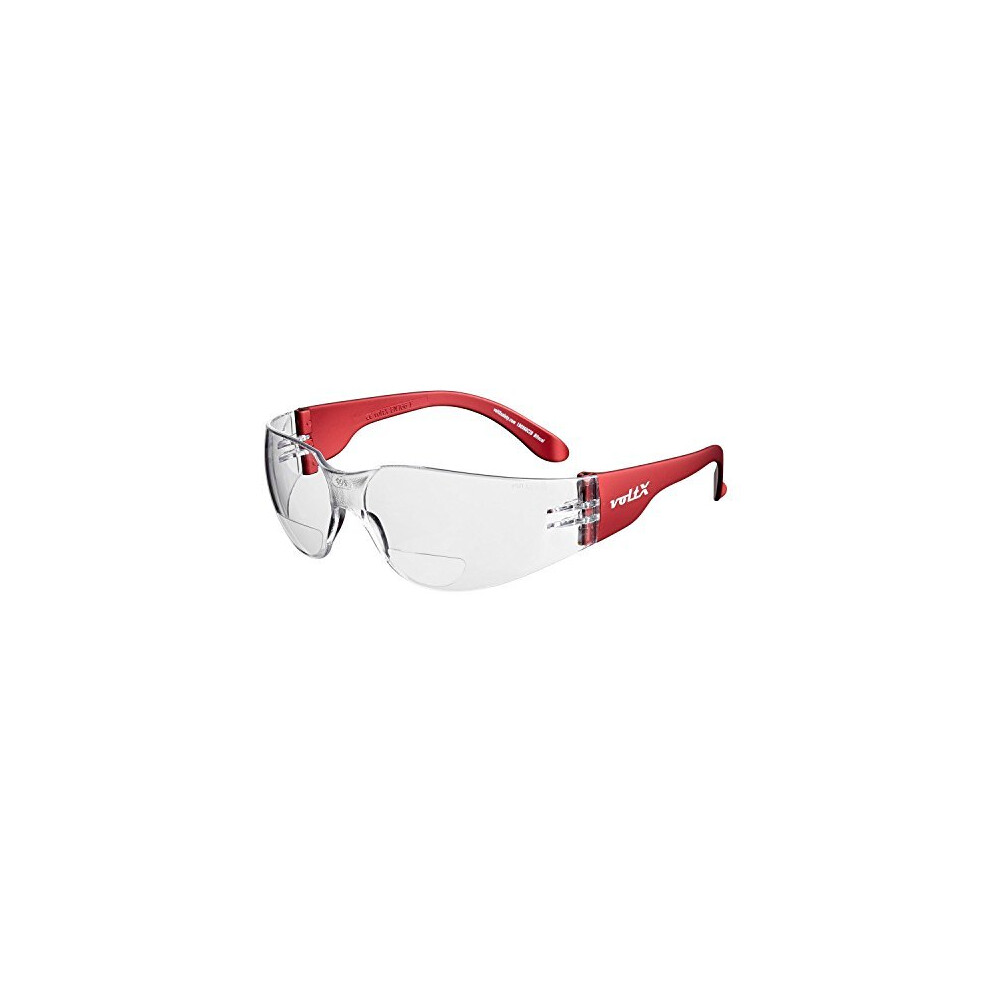 Grafter Bifocal Lightweight Reading Safety Glasses Clear Lens 20 Dioptre Cycling Sports Glasses Ukca Ce En166f Certified Uv400 Anti Fog Coated Lens 5060225834717