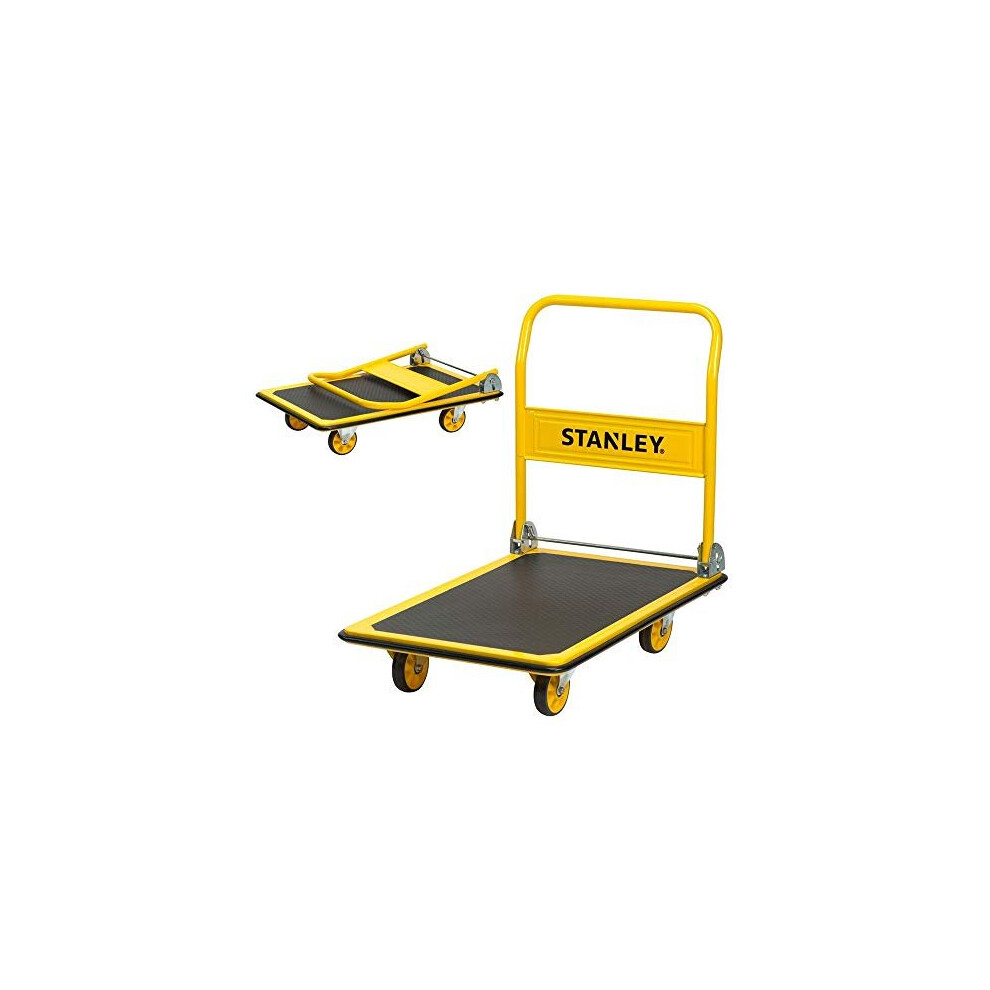 SXWTDPC528 300 kg Steel Platform Truck Yellow