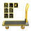 STANLEY Stanley Stalen Platformwagen-300KG, Geel, SXWTD-PC528 2