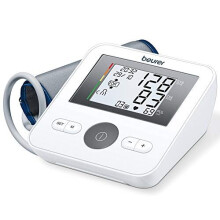 BM27 Upper Arm Blood Pressure Monitor Medical Device with XL UpperArm Cuff 2242 cm 4 User Profiles Arrhythmia Detection ColourCoded WHO Risk Indicator