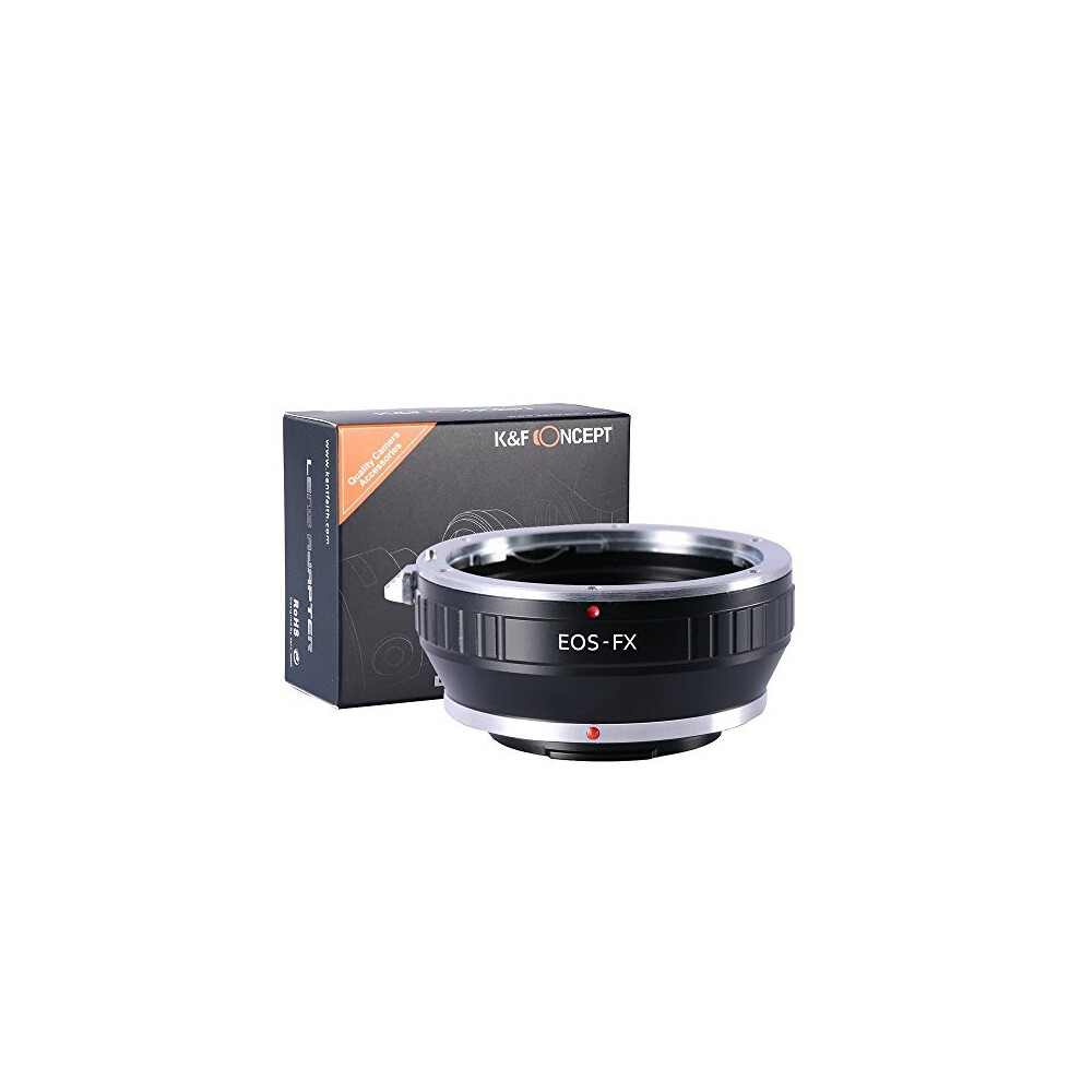 Eos To Fx Lens Mount Adapter Compatible With Canon Efefs Mount Lens And Compatible With Fujifilm Fuji Xseries Mirrorless Cameras 6936069223453