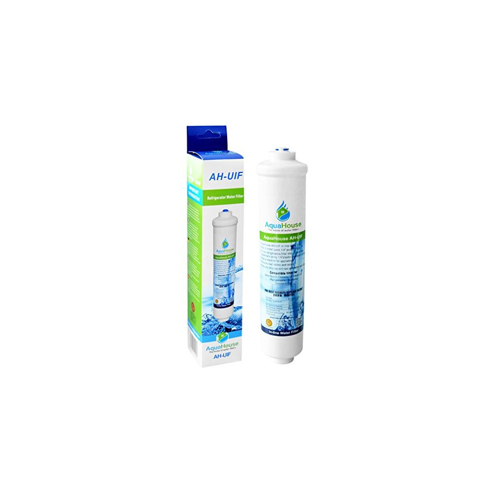 AHUIF Fridge Water Filter fits Samsung LG Daewoo Rangemaster Beko Haier Fridge Freezers with External Filter only