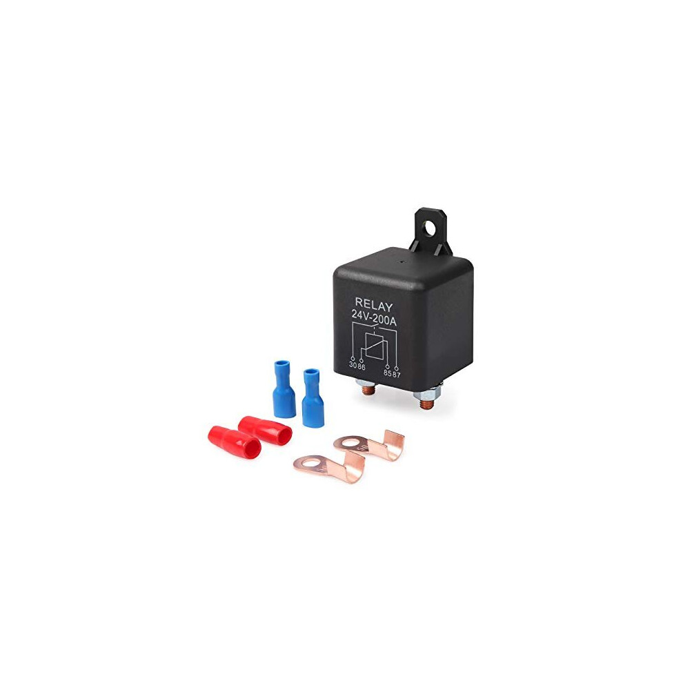 Split Charge Relay 24V 200A 4 Pin Relays For Car Truck Motor Boat Car Starter Heavy Duty Split Charge Zl180 With 2 Pin Footprint And 4 Terminal 1 Set 756910403836