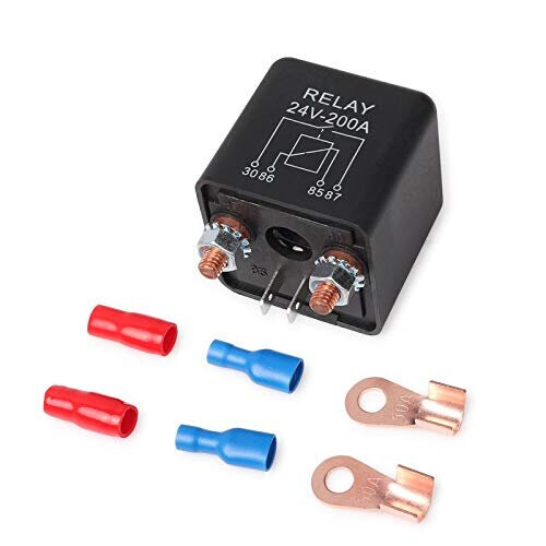 Split Charge Relay 24V 200A 4 Pin Relays for Car Truck Motor Boat Car ...
