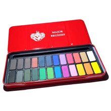 Z1003 Watercolour Block Tin Set of 24 Colours