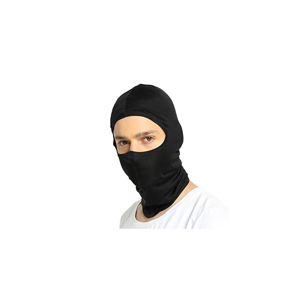 Natural Silk Balaclava Windproof Face Mask For Skiing Motorcycling 611029126482