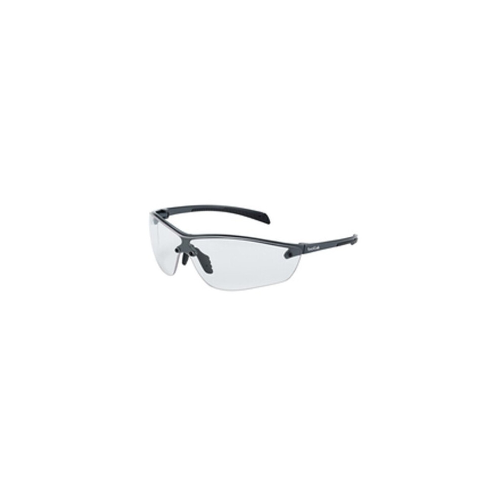 SILPPSI Silium Safety Glasses Free Microfiber Bag AntiScratch AntiFog Flex Temples Clear PC Lens