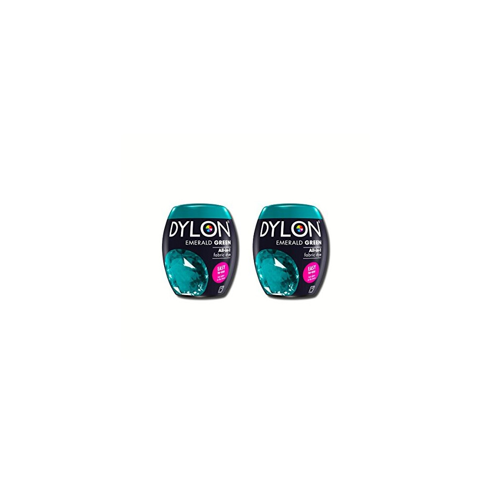 New Dylon 350g Emerald Green Machine Dye Pod 2 Pack