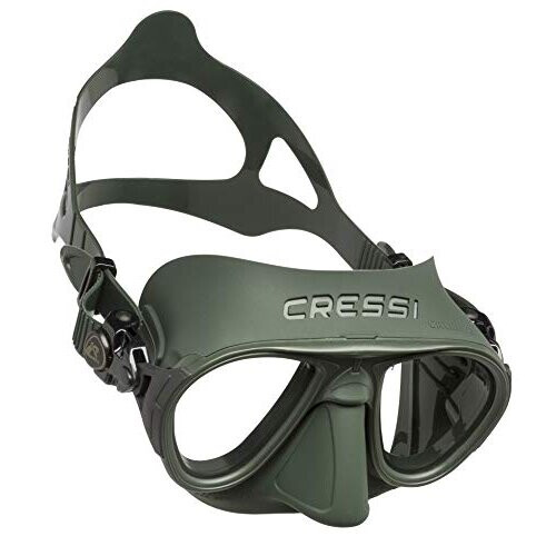 Cressi Calibro Diving Mask Green Uni