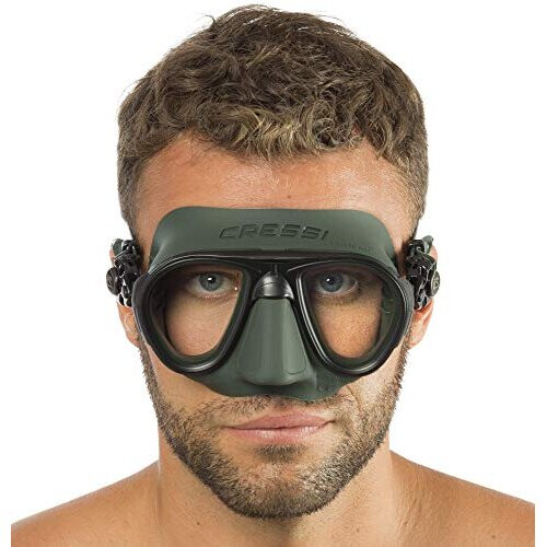 Cressi Calibro Diving Mask Green Uni 1