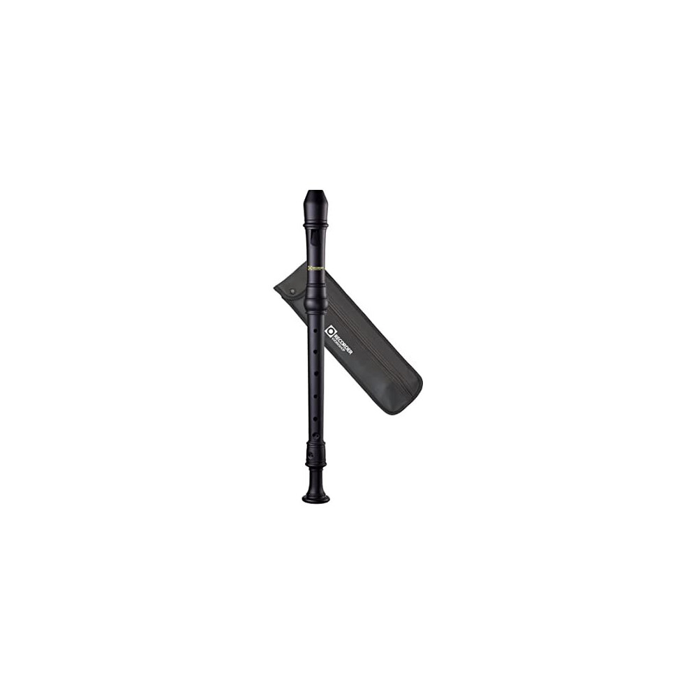 602AMB Treble Recorder Matt Black