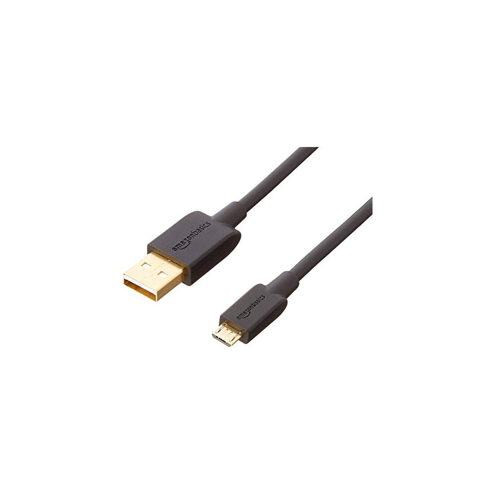 USB 20 AMale to Micro B Cable 10 feet Black
