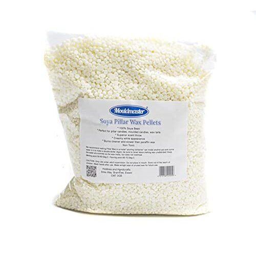 Soy Pillar Candle Wax Pellets 3kg SOYA