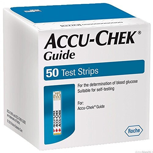 Accuchek Guide 50 Strips Reta