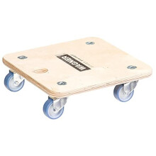 WAGNER moving dolly MM 1353 I 29 x 29 cm ideal for unwieldy items appliances furniture I grip hole I very mobile I FSCcertified I load capacity 250 kg