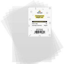 A4 Tracing Paper Sheets 100gqm 125 Printable Technical Drawing Paper Sheets for Ink Pencil and Markers Translucent Paper