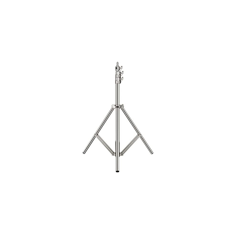 792m Stainless Steel Light Stand Spring Cushioned Heavy Duty Photography Tripod Stand with 14 to 38 Universal Screw Adapter for Strobe LED Video Light