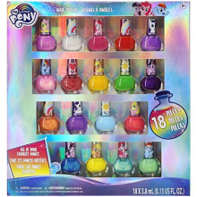 Townley Girl My Little Pony Wasserbasierter, ungiftiger Peel-Off Nagellack Set für Mädchen ab 3 Jahren