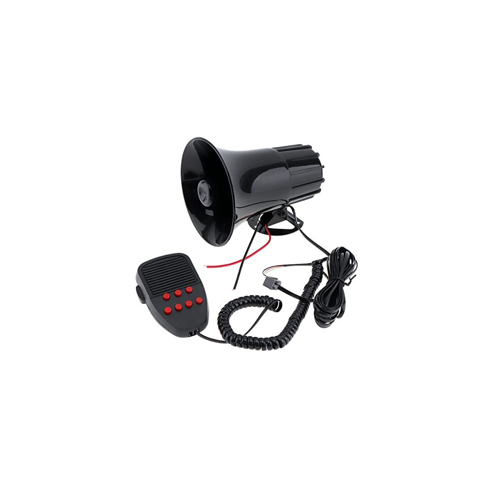 12V Loud Horn Siren For Car Vans Trucks Motorcycles Boats Warning Alarm With 150Db 100W Loud Speaker 711301410169