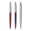 Parker Jotter London Trio Discovery Pack Ballpoint Pen Royal Blue Gel Pen Red Kensington Mechanical Pencil Stainless Steel 2