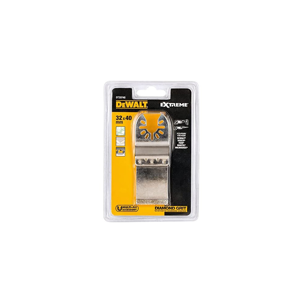 DT20746 MultiTool Diamond Segment Saw Blade for use in Ceramic Tiles also fits other Manufacturers Tools