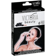 Deep Cleansing Nose Pore Strips with Activated Charcoal and Witch Hazel Water Perfect Blackhead Cleanser and Remover 6 Nose Strips in a Box