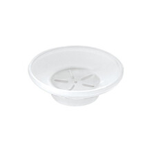 Glass Soap Dish Replacement Round Frosted Matt Glass