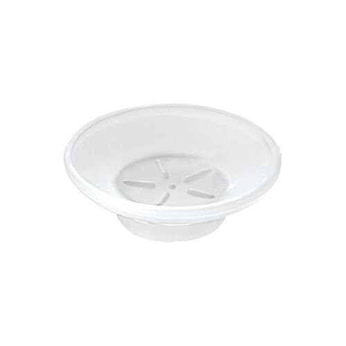 Glass Soap Dish Replacement Round Frosted Matt Glass