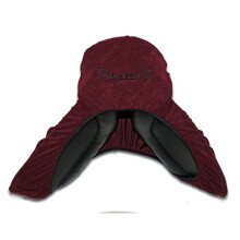 Stretch Jersey Saddle Cover Dark Red