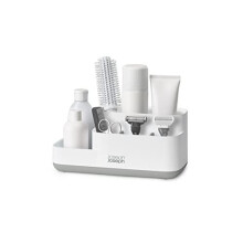 EasyStore Bathroom Storage Caddy Organiser for bathroom accessories GreyWhite