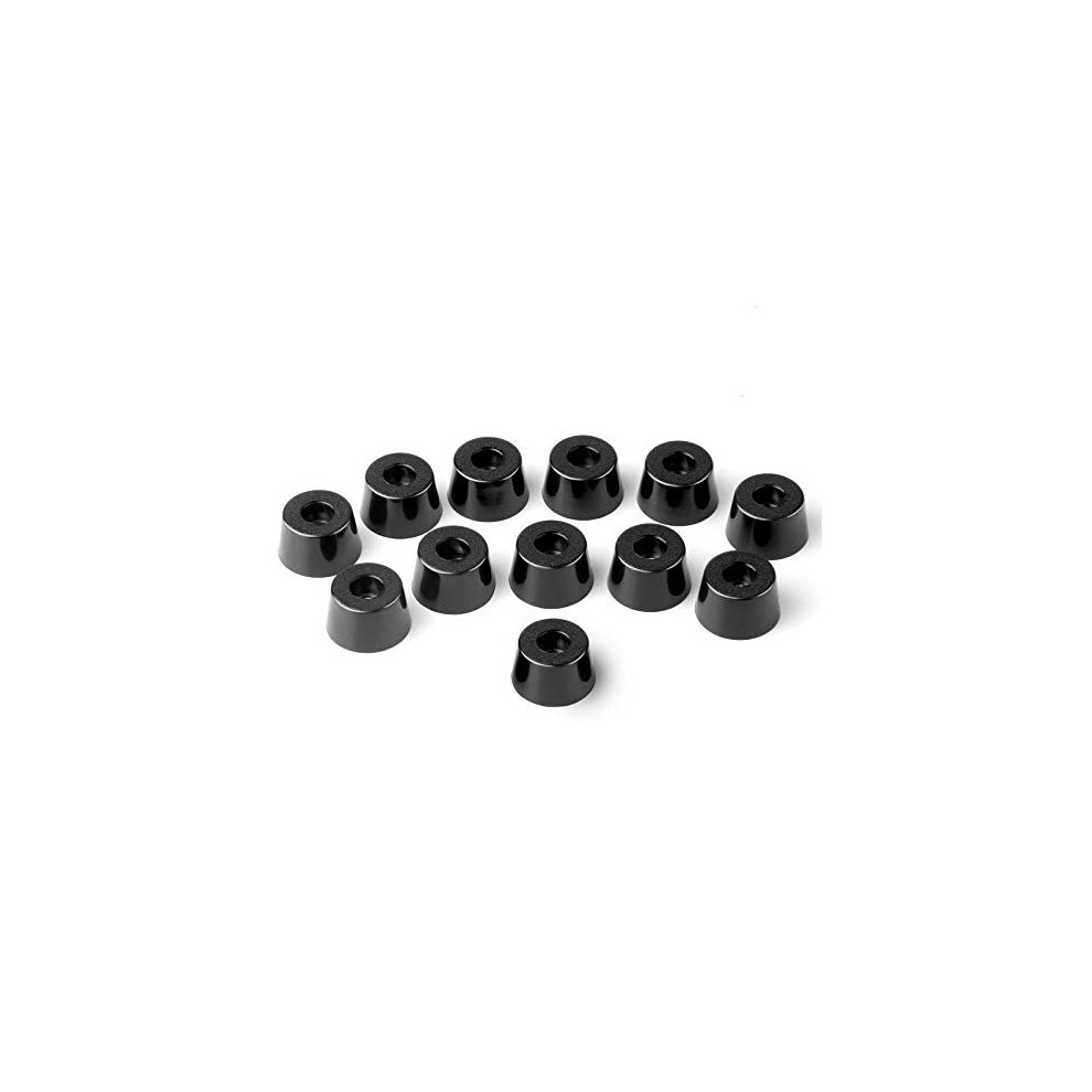 12Pcs 21X12mm Bumpers Pads Rubber Feetblack Color 606321001254