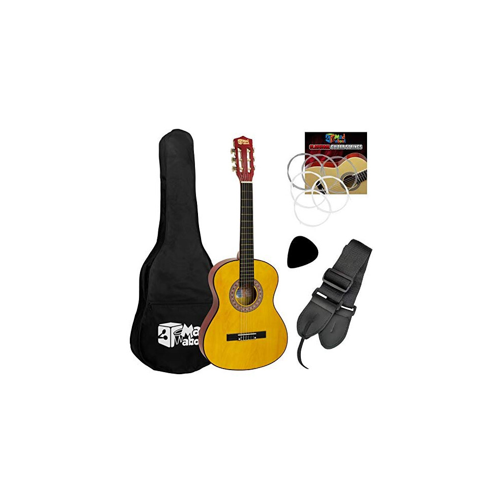 Mad About Left Handed Childrens Classical Spanish Guitar Kids Pack 12