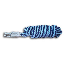 Lead Rope with Panic Hook for Horse Tie Rope in Various Stylish Designs Lead Tying Rope Pony Donkey Goat Light BlueBlue