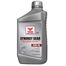 Synergy Gear Max 75W90 GL5 Limited Slip Ultra Long Drain 500k Miles Manual Transmission GearDifferential Lubricant 1 Quart
