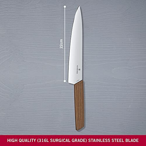 Victorinox Swiss Modern Carving Knife 85 Walnut Wood 2