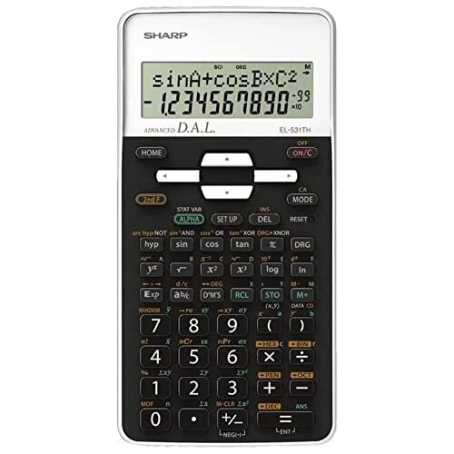 Sharp EL531XH Scientifc Calculator Black EL531THBWH