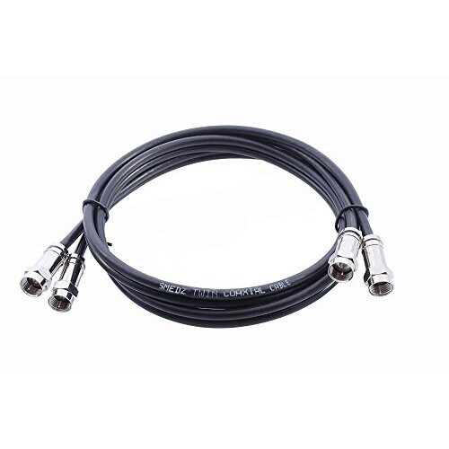 MAST DIGITAL YCAB03N1 Smedz 2 m Twin Satellite Shotgun Coax Cable